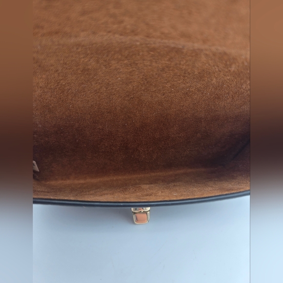 Coach Brown Signature Glasses Case - Picture 2 of 8